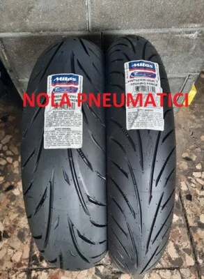 Coppia 120/70 ZR19 60W 170/60 ZR17 72W Mitas TOURING FORCE BI-MESCOLA  DOT25 ant - Immagine 1 di 3
