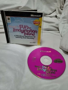 Barney's Fun on Imagination Island PC CD-Rom 1998 Windows Microsoft 7th Level - Picture 1 of 3
