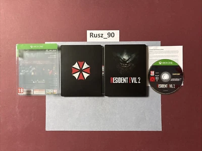 Resident Evil 2 Remake Xbox One Steelbook Limited/Collectors Edition VG COND - Image 1 of 4