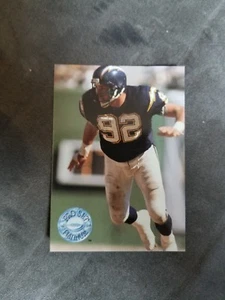 1991 Pro Set Platinum Football Card #105 Burt Grossman - San Diego Chargers  - Picture 1 of 1