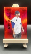 2022 Skybox Metal Universe Ken Griffey JR Red SP/100 Precious Metal Gems #25