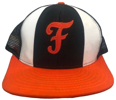 VINTAGE Frederick Keys Hat Mens One Size Black Snapback Trucker Cap USA Nylon - Image 1 of 4