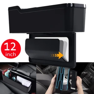 Auto Accessories Crevice Gap Filler Storage Box Car Seat Side Pocket Organizer - Picture 1 of 11