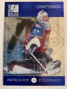 Patrick Roy - Colorado Avalanche - 1997-98 Donruss Elite Craftsmen #14 sp #/2500 - Imagen 1 de 3