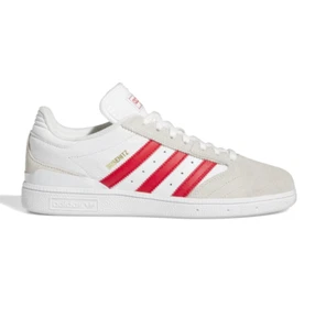 Adidas Busenitz Crystal White Scarlett Gold Unisex Skateboard Shoes - Picture 1 of 4