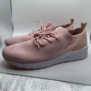 Stylus Demi Blush Pink & White Sneaker | Damengröße 9 | Neu im Karton - Bild 1 von 9