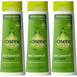 Vosene Anti Dandruff Shampoo 300ml X 3 - Picture 1 of 1