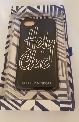 Rebecca Minkoff iPhone 7 Double Up Snap On Case, Holy Chic, Black - Image 1 of 2