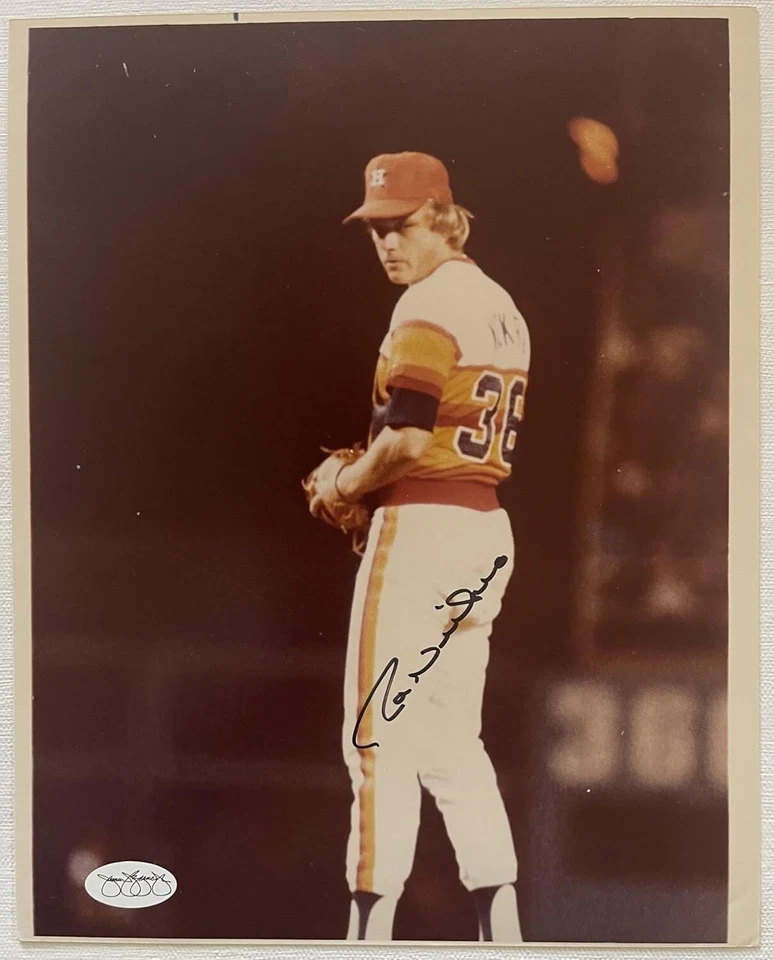 Foto brillante autografiada firmada por Joe Niekro de 8x10 de los Astros de Houston: pegatina JSA Foto 1 de 1