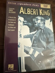 ALBERT KING - GUITAR SIGNATURE LICKS *NEW* DVD - BLUES - Picture 1 of 2