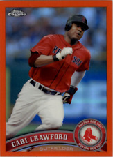 2011 Topps Chrome Orange Refractors Baseball Card Pick