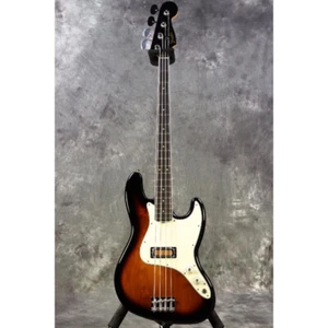 Fender / Gold Foil Jazz Bass Ebony Fingerboard 2-Color Sunburst - Picture 1 of 10