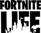 Autocollant Fortnite « Fortnite Lifeline » pour voiture, ordinateur, mur, systèmes de jeu