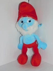 Kellytoy Papa Smurf Plush Red Blue Beard 2013 Stuffed Toy - Picture 1 of 12