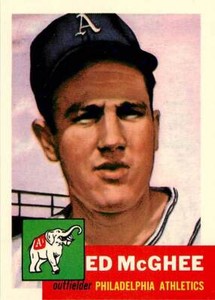 Ed McGhee 195 1991 Topps Archives '53 (1953 Reprint)