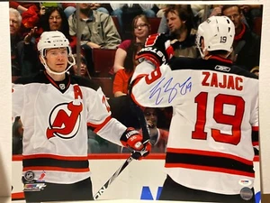 Travis Zajac Signed New Jersey Devils 16x20 Photo PSA/DNA - Picture 1 of 5