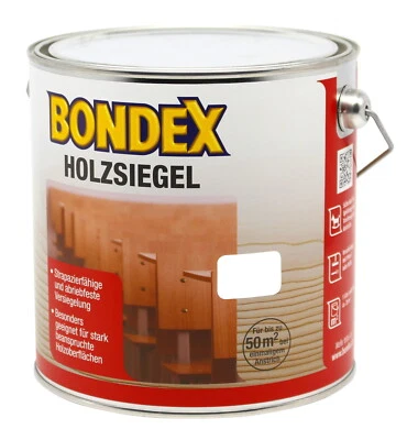 Bondex Holzsiegel farblos klar Klarlack Thekenlack Holzlack Lack BEULE innen - Bild 1 von 4