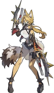 Pulchra Fellini ZZZ Zenless Zone Zero Waifu Anime Sticker 6" Car Decal - Picture 1 of 1