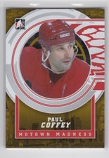 PAUL COFFEY 2012-13 In The Game Motown Madness Gold /10 #23