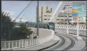 JUDAICA - ISRAELÍ SC #2100.4 EMISIÓN CONJUNTA CON ESPAÑA - CUBIERTA PRIMER DÍA PUENTES - Imagen 1 de 1