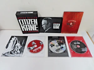 CITIZEN KANE 70TH ANNIVERSARY DVD BOX SET WARNER BROS. 2011 ORSON WELLES - Imagen 1 de 1