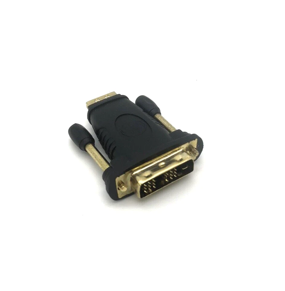 G.E. Adaptador de pantalla de monitor HDTV macho a HDMI hembra DVI-D para proyector nítido Foto 1 de 4