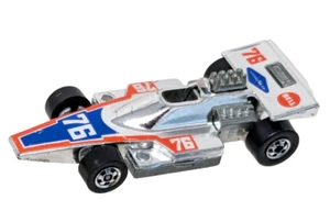 Hot Wheels 1975 Formula 5000 Super Chromes Silver #76 Blackwall TOP 1 Owne - Bild 1 von 20
