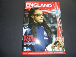 ENGLAND WOMEN V NORWAY INTERNATIONAL @ SHREWSBURY TOWN 2009 - Picture 1 of 2