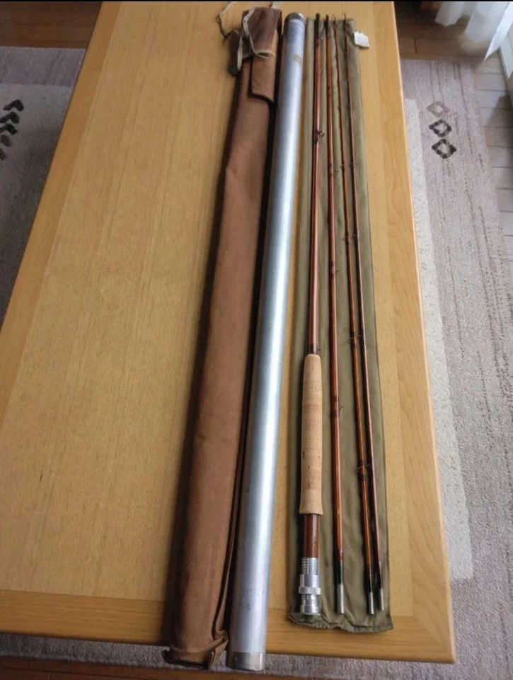 E.F.Payne #126 DryFlySalmon 10 ft 3p2t caña de bambú caña para moscas envío desde Japón Foto 1 de 4