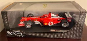 Hot Wheels 1:18 Ferrari F-2002 #1 Michael Schumacher Marlboro Livery 54626 NIB - Picture 1 of 11