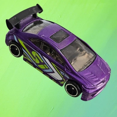 Hot Wheels Primera Edición Púrpura 2006 06 HONDA CIVIC Si Coche Diecast Juguete Foto 1 de 4