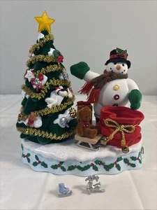 Avon A Wonderful Countdown to Christmas Talking Snowman Advent Calendar Tree - Picture 1 of 19