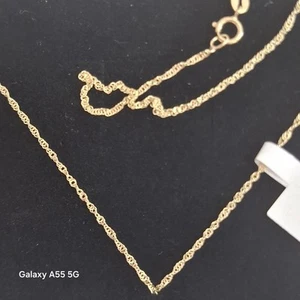 Echt Goldkette 333 Kette Halskette 45 cm - Bild 1 von 5
