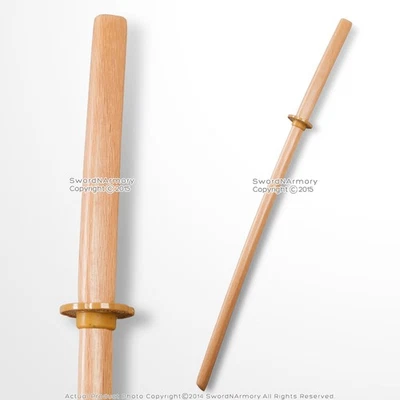 2 Piezas Daito 39" Madera Bokken Samurai Práctica Espada Katana Bokuto Arte Marcial Foto 1 de 4