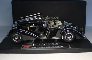 The last one Sunstar Sun Star 1 18 Horch 855 Roadster 1939 Black - Picture 1 of 8