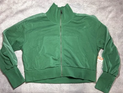Chaqueta Free People Movement para mujer salto alto cremallera verde |OB1997218| Foto 1 de 2