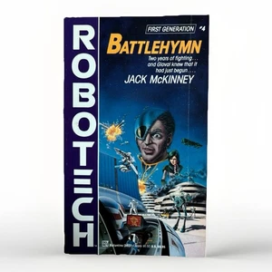 Robotech #4 Battlehymn By Jack McKinney 1990 Del Rey Paperback - Picture 1 of 5