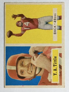 1957 Topps #30 Y.A.Tittle (EX) - Bild 1 von 2