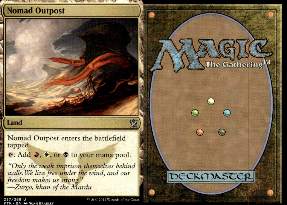 Magic the Gathering -MTG- Nomad Outpost  - Image 1 of 1