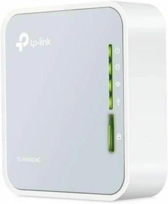TP-Link AC750 Wireless Portable Nano Travel Router(TL-WR902AC) - White, Grey - Image 1 of 4