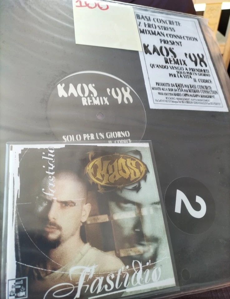 Kaos One LP Remix 98 / Radical Stuff / Zero Stress / SxM / Raro Hip Hop  - Immagine 1 di 1
