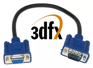 Cable 3DFX Voodoo I Voodoo II VGA Connector / Famle 20cm - Picture 1 of 2