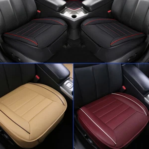 3D Deluxe PU Leather Car Seat Full Surround Cover Chair Cushion Mat Protector - Picture 1 of 10