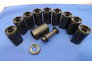 POST FREE 3 QUALITY 35MM SCREW END PLASTIC REUSABLE BULK LOADER CASSETTES - Picture 1 of 1