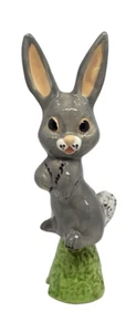 Sharon Robertson Hase Kaninchen Kuchen Vogel signiert Küchenzeile 2002 mit Herz 4,5" - Bild 1 von 5