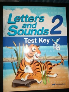 ABeka 2nd grade Letters and Sounds 2 Teacher Test Key Homeschool - Picture 1 of 2