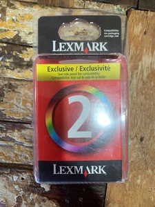 Genuine Original Lexmark 2 Colour Color Ink Cartridge 18CX190E New Boxed - Bild 1 von 4