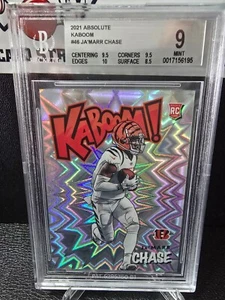 2021 Panini Absolute Kaboom JA'MAAR CHASE #46 BGS 9 Mint - Picture 1 of 2