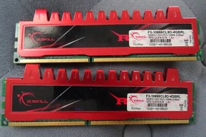 G.Skill 4GB (2x2GB) RAM PC DIMM DDR3-1333 PC3-10666 CL9 - Imagen 1 de 1