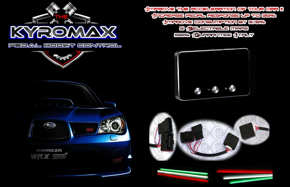 Centralina Modulo Aggiuntivo Kyromax Pedabox Jeep Cherokee 2008+ (5 modes) Foto 1 de 1